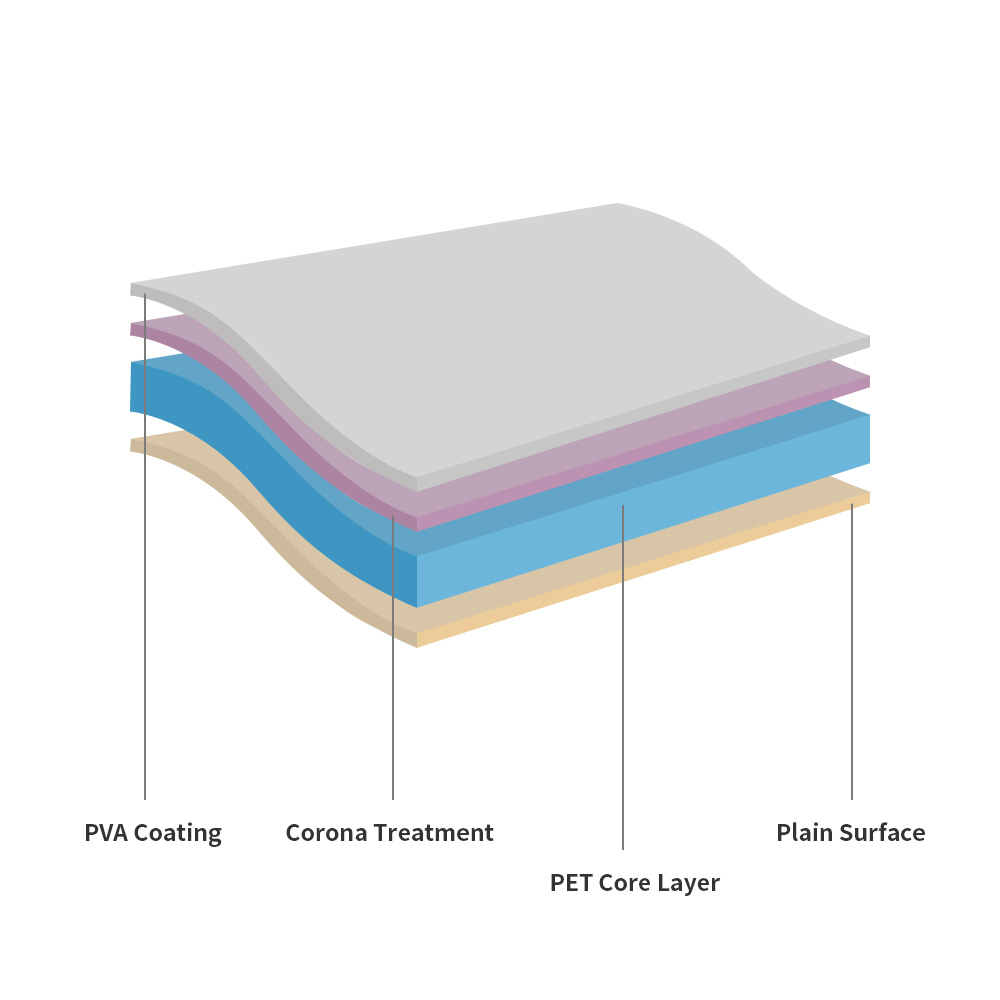 ¿Cuál es la diferencia entre usar película de color PET y otros materiales?